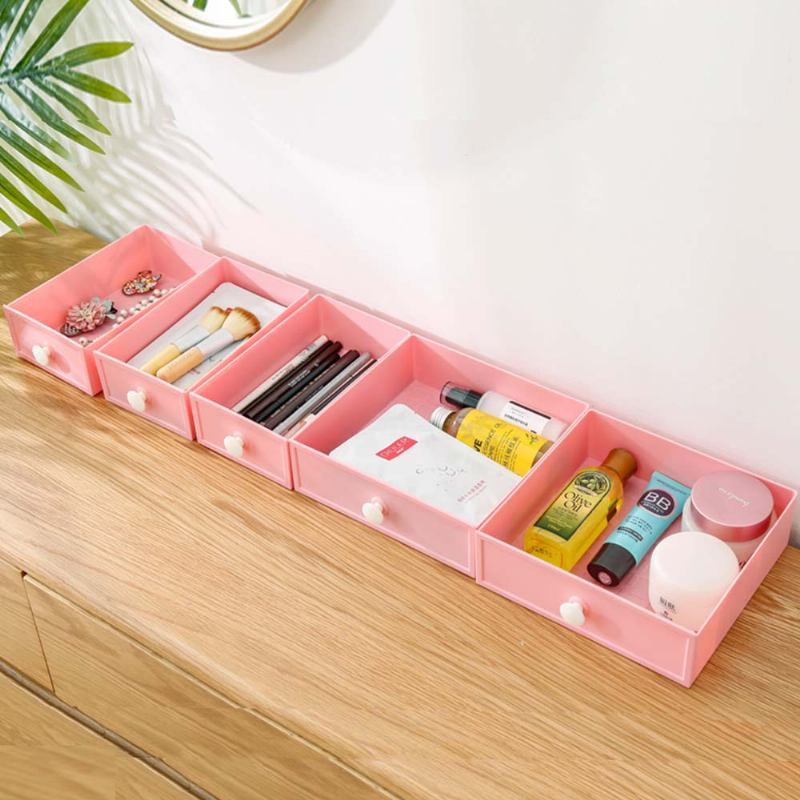 Συρτάρι & Μακιγιάζ Storage Organizer For Desk Mask Lipstick Makeup Tools