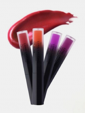 Treeinside Velvet Matte Liquid Lipstick Lip Gloss Χρώμα Μακιγιάζ Μακράς Διαρκείας Pigment Sexy Red Lips