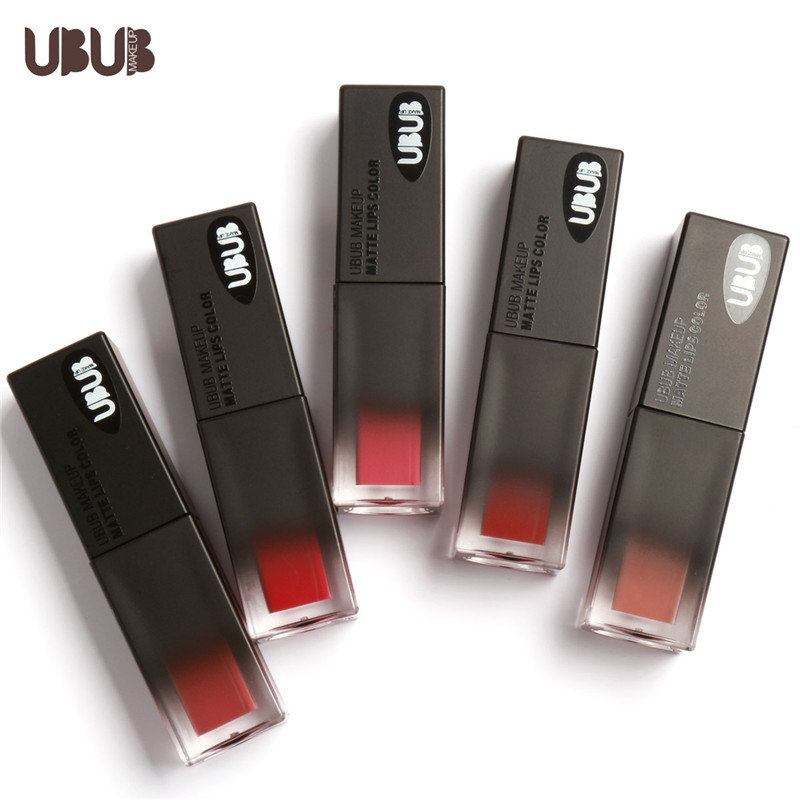 Ubub Matte Lip Gloss Αδιάβροχο Beauty Makeup Liquid Lipstick 10 Χρωμάτων