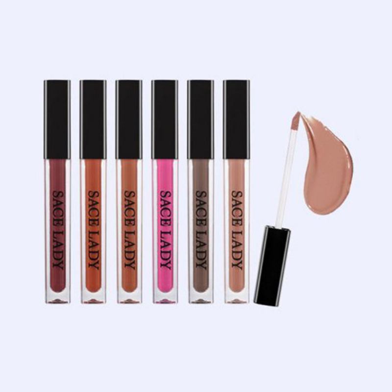 Velvet Matte Liquid Lipstick Lipgloss Μακράς Διαρκείας 4ml 22 Χρώματα Non Sticky Lip Gloss Lip Makeup