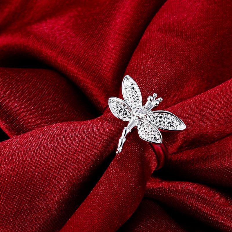 Δώρο Γυναικείο Δαχτυλίδι Πολυτελείας Yueyin Zircon Dragonfly