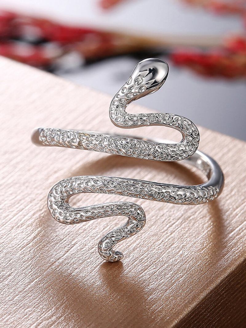 Δώρο Κοσμήματος Vintage Animal Women Ring Punk Snake