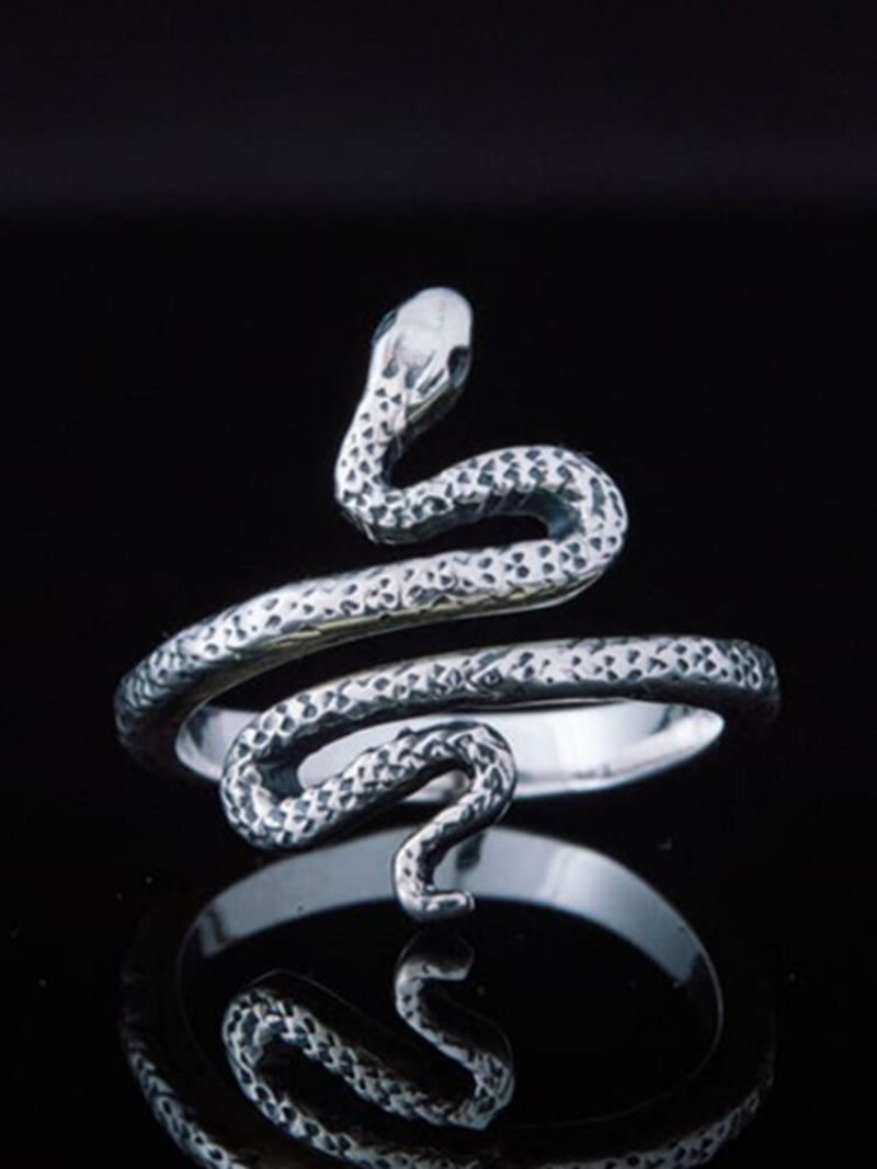 Δώρο Κοσμήματος Vintage Animal Women Ring Punk Snake