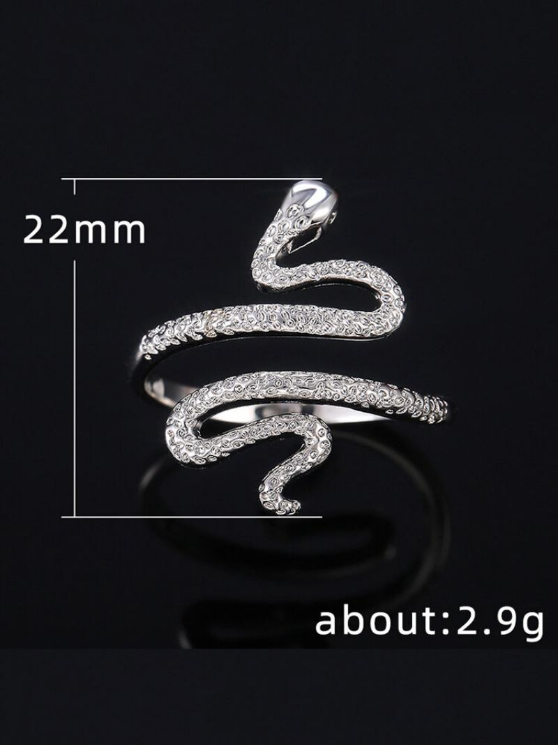 Δώρο Κοσμήματος Vintage Animal Women Ring Punk Snake