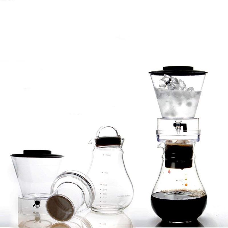 1000 Ml Glass Cold Iced Drip Brew Home Coffee Maker Pot Pour Over Machine