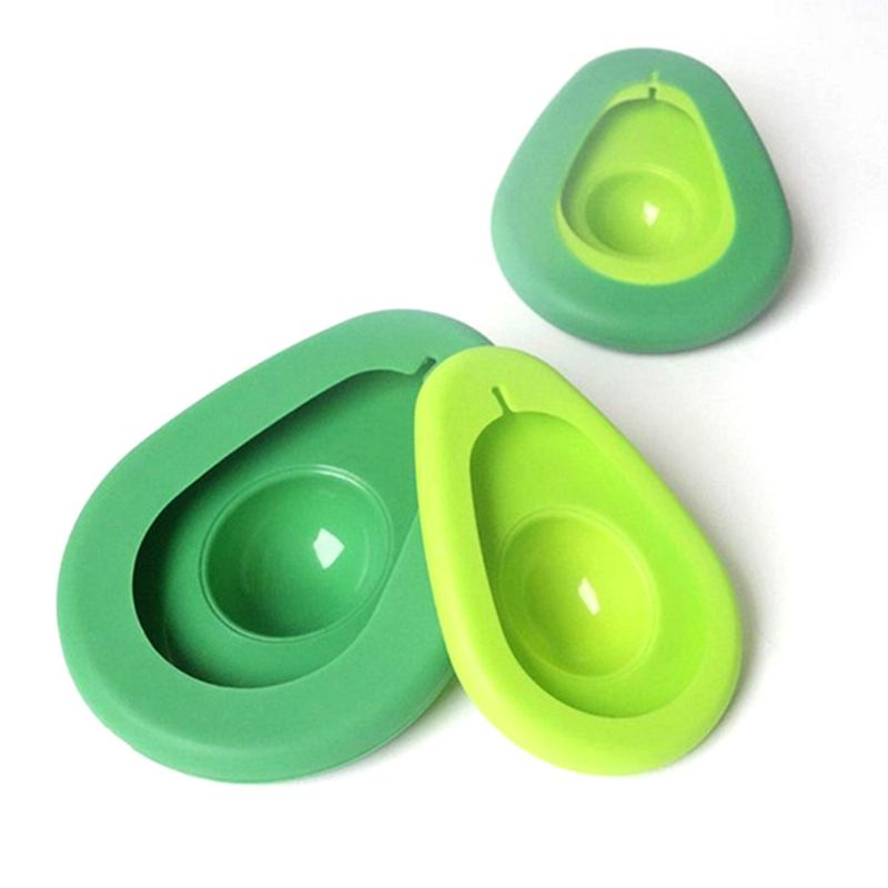 2 Τμχ Avocado Huggers Food Grade Silicone Organizer Ψυγείου Επαναχρησιμοποιήσιμη Θήκη Αβοκάντο