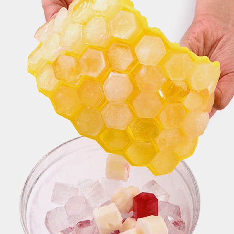 37 Grid Honeycomb Silicone Ice Cube Diy Θρυμματισμένος Πάγος Ice Mold