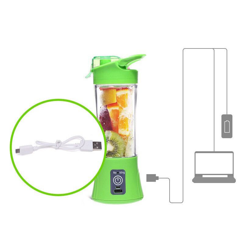 400ml Mini Juicer Επαναφορτιζόμενο Πολυλειτουργικό Ηλεκτρικό Κύπελλο Χυμών Οικιακό Φορητό