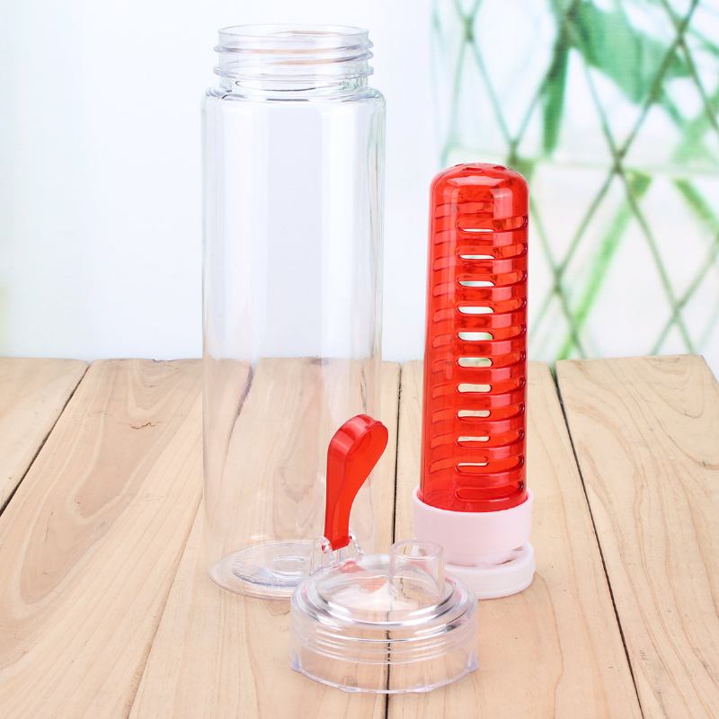 800ml Μπουκάλια Νερού Infuser Cycling Sport Training Fruit Infusing Free Bpa