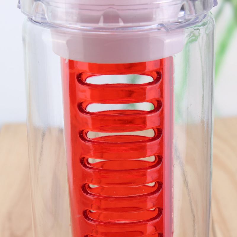 800ml Μπουκάλια Νερού Infuser Cycling Sport Training Fruit Infusing Free Bpa