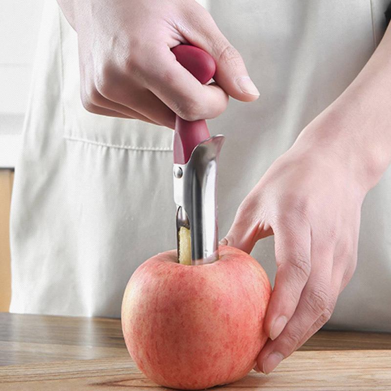 Ανοξείδωτο Ατσάλι Apple Pear Corer Εργαλείο Creative Fruit Seeder Εύκολη Αφαίρεση Πυρήνα Σποράς Για Οικιακό