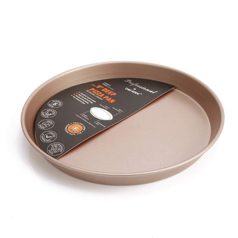 Αντικολλητικό Ταψί Πίτσας Στρογγυλό Heave Duty Professional Bakeware Cake Baking Μπισκότων 10 Ιντσών