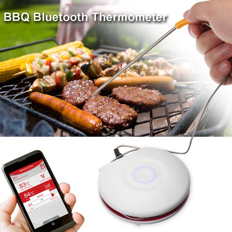 Bluetooth Μαγειρική Bbq Θερμόμετρο Εργαλεία Κουζίνας Συσκευές Για Πικνίκ