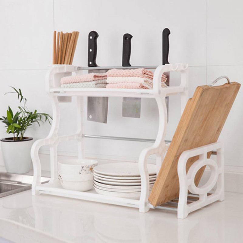 Creative Kitchen Multi-function Rack Storage Finishing Plastic Factory