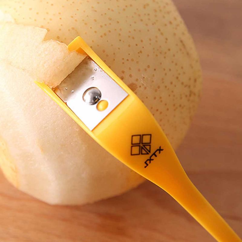 Εξαιρετική Εκτύπωση Και Βαφή Apple Peeler Fruit Peeling Artifact With Finger Ring Buckle Of