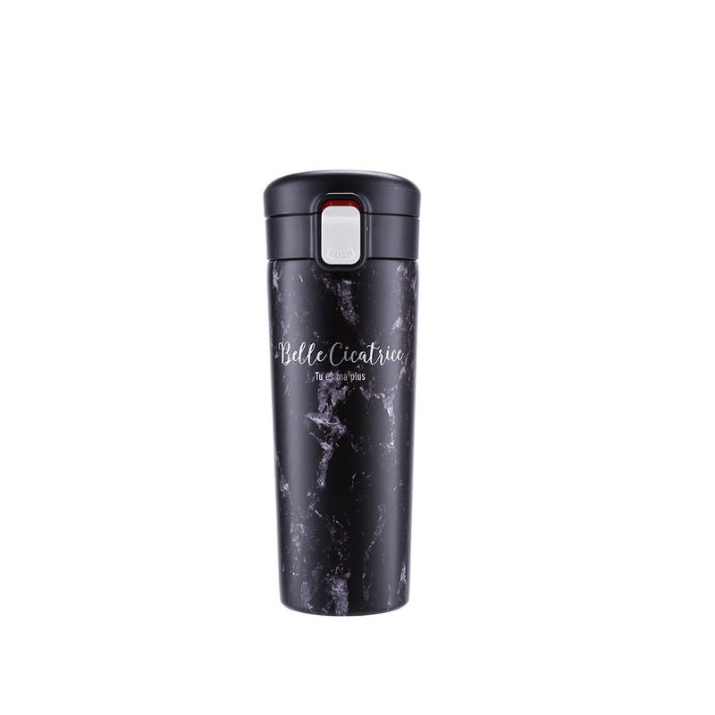 Fashion Marble Thermos Cup Με Μόνωση Κενού Από Ανοξείδωτο Ατσάλι Μπουκάλι Νερού Αθλητική Κούπα Ταξιδιού Καφέ