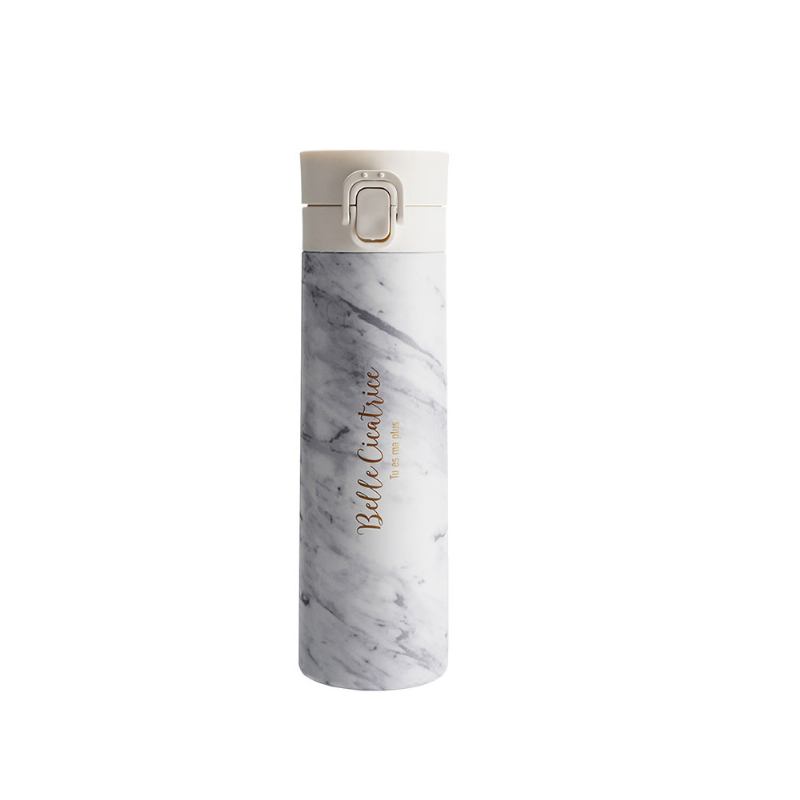 Fashion Marble Thermos Cup Με Μόνωση Κενού Από Ανοξείδωτο Ατσάλι Μπουκάλι Νερού Αθλητική Κούπα Ταξιδιού Καφέ