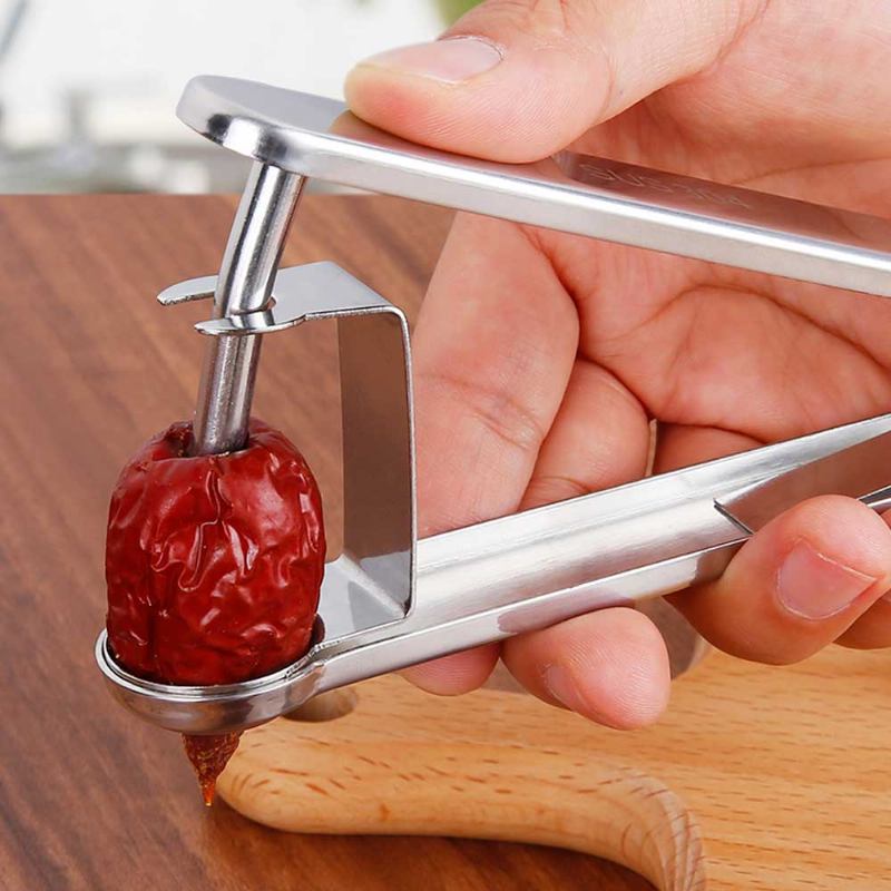 Fruit Nuclear Remover Tool Cherry Slicer Hawthorn Seeder Olive Pitter