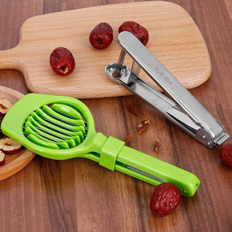 Fruit Nuclear Remover Tool Cherry Slicer Hawthorn Seeder Olive Pitter