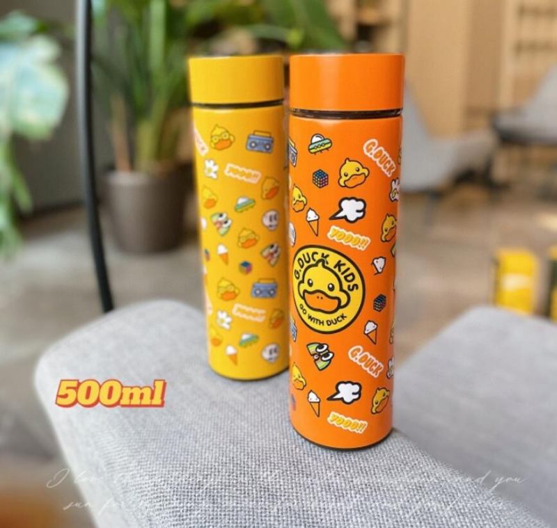 G.duck Little Yellow Duck Smart Thermos Cup Creative Temperature Display Water Cup Business Από Ανοξείδωτο Ατσάλι