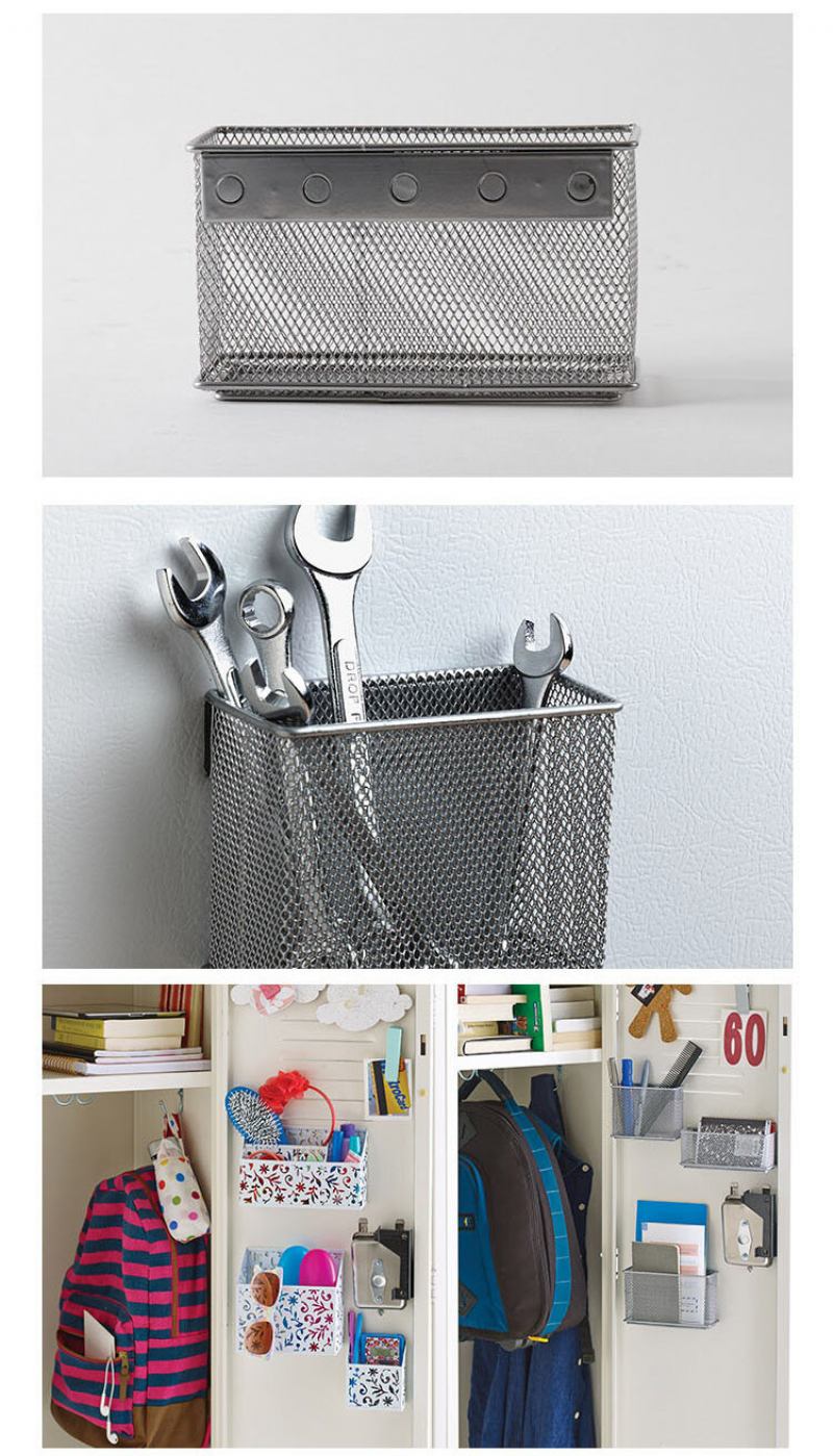 Iron Kitchen Storage Rack Ψυγείο Κουτί Αποθήκευσης Τεσσάρων Μεγεθών Για Επιλογή