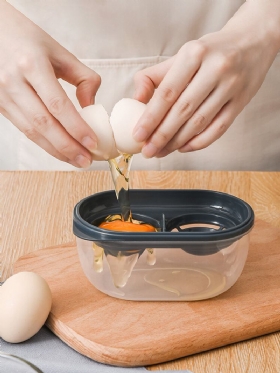 Κουζίνα Διπλό Πλέγμα Διαχωριστικό Αυγών Φιλικό Προς Το Περιβάλλον Διαχωριστής Κρόκου Αυγού Εργαλεία Αξεσουάρ Κουζίνας Μαγειρέματος