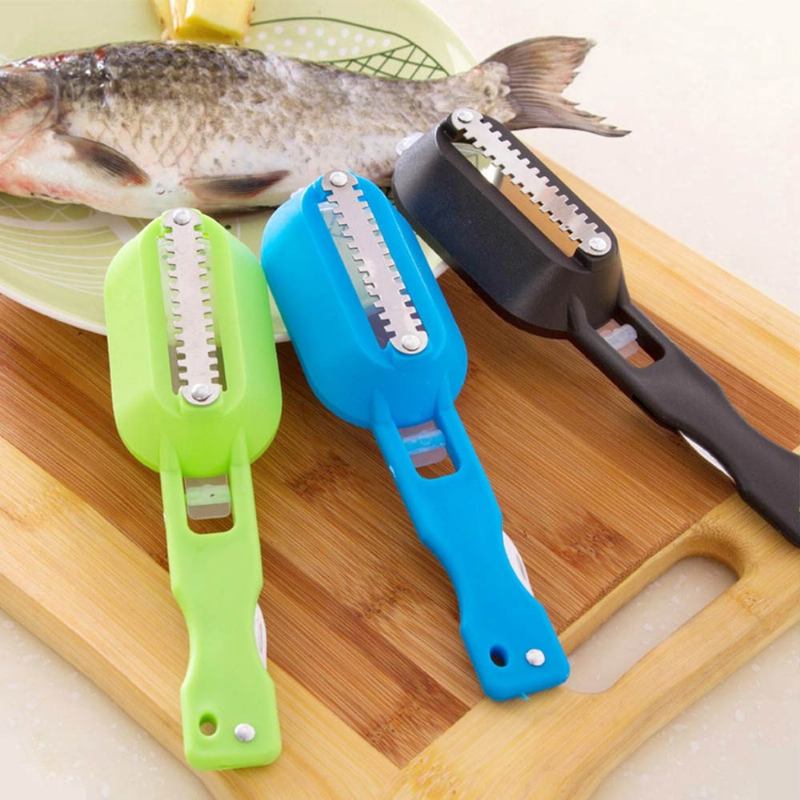 Κουζίνα Gadget Fish Scales Remover Processor Πρακτική Συσκευή Κοπής Ψαριών Με Εξαιρετικά Αιχμηρό Κόφτη Από Ανοξείδωτο Ατσάλι