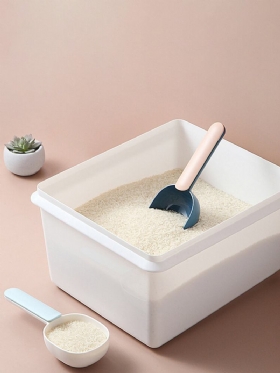 Κουζίνα Πολυλειτουργικό Πλαστικό Κουτάλι Ρυζιού Φτυάρι Οικιακής Χρήσης Αλευριού Πολύσπορων Κόκκων