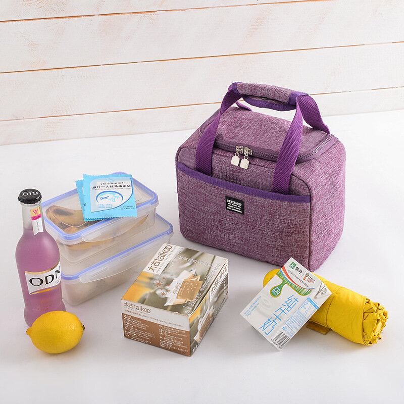 Μονωμένο Lunch Box Αδιάβροχο Cooler Thermal Picnic Bento Bag School Work