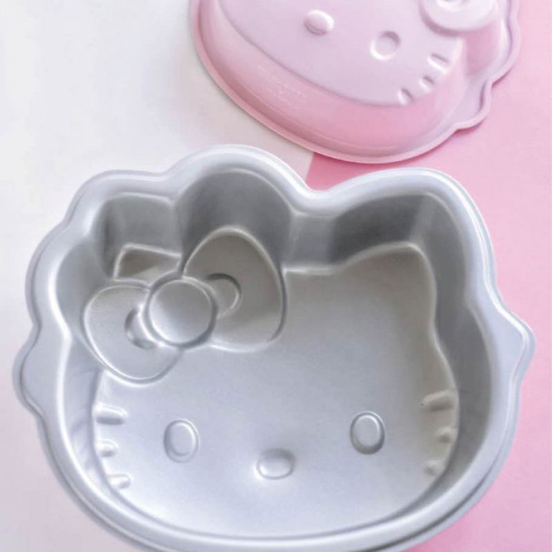 Μοντέλο Cute Kitty Ανθρακούχο Ατσάλι 8 Ιντσών Cake Jelly Mold Σκαμπό Ψησίματος Κουζίνας