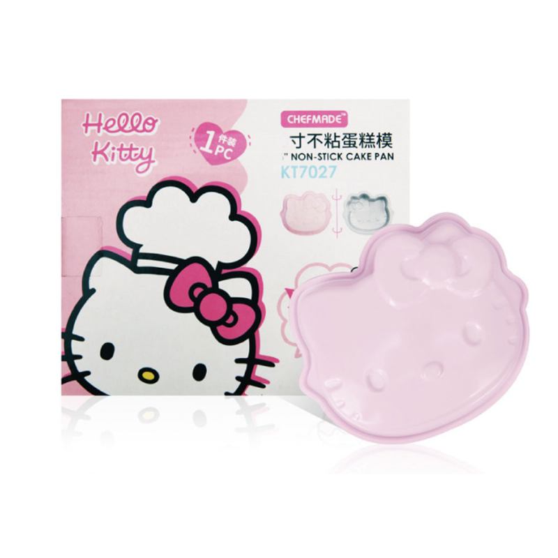 Μοντέλο Cute Kitty Ανθρακούχο Ατσάλι 8 Ιντσών Cake Jelly Mold Σκαμπό Ψησίματος Κουζίνας