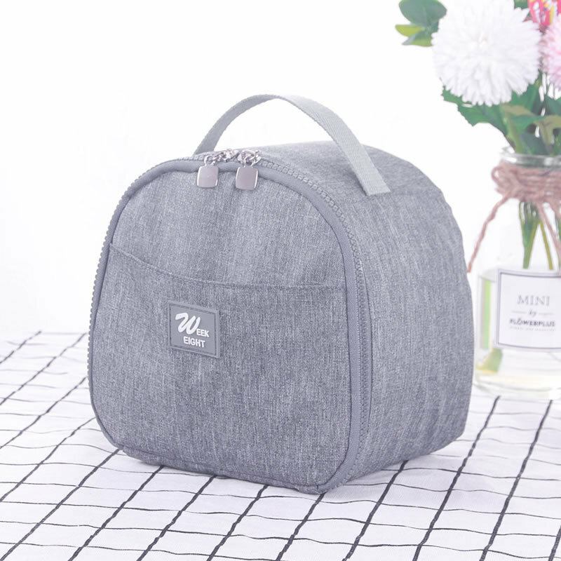 Oil Proof Lunch Tote Bag Cooler Insolated Zipper Storage Containers Κουτί Γεύματος