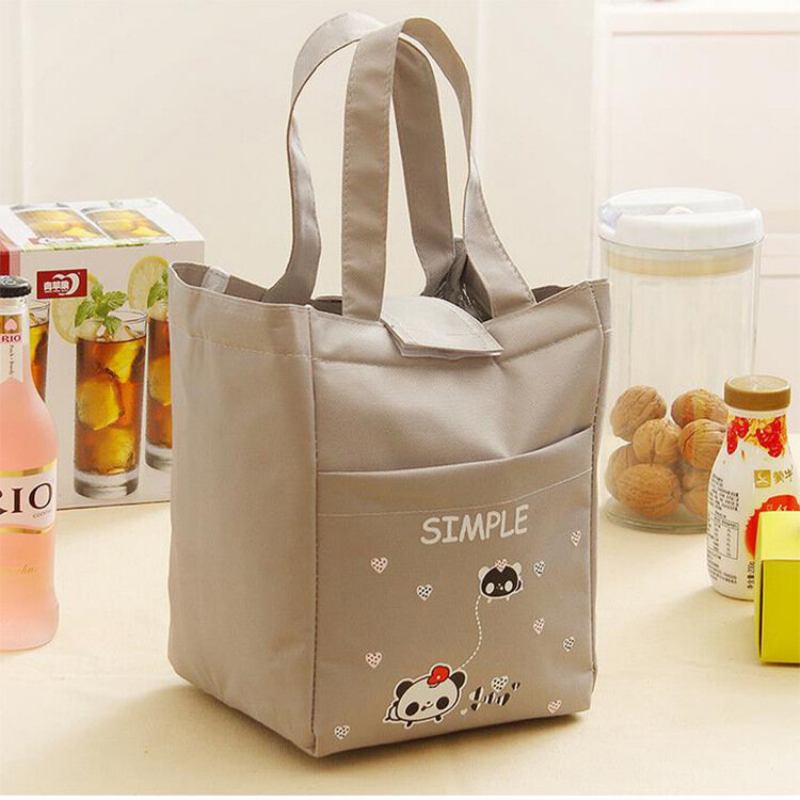 Oxford Waterproof Cartoon Thickening Lunch Tote Bag Picnic Cooler Insolated Τσάντα