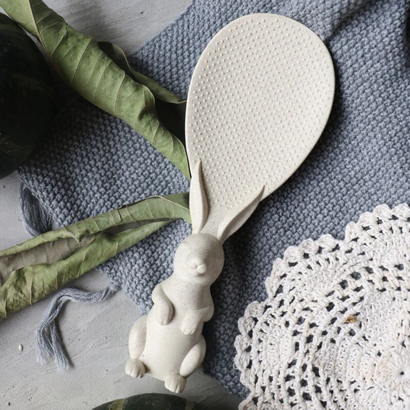 Peter Rabbit Shovel Rice Spoon Υλικό Περιβαλλοντικής Προστασίας Δημιουργικό Χαριτωμένο Κουνέλι Κουτάλι Ρυζιού