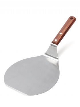 Pizza Spatula Peel Από Ανοξείδωτο Ατσάλι Θήκη Για Κέικ Δίσκος Πιάτο Shifter Ψήσιμο Σκεύος Ψησίματος