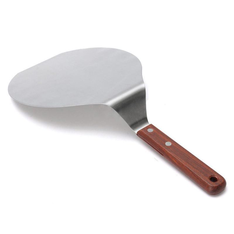 Pizza Spatula Peel Από Ανοξείδωτο Ατσάλι Θήκη Για Κέικ Δίσκος Πιάτο Shifter Ψήσιμο Σκεύος Ψησίματος