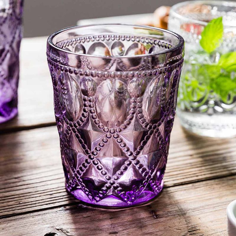 Retro Relief Water Glass Creative Sunflower For Drink Ποτήρι Χυμού Χωρίς Μόλυβδο Κύπελλο Κόκκινου Κρασιού