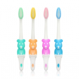 Baby Cartoon Toothbrush Children Manual Soft Bristles Teeth Cleaning Αντιολισθητική Οδοντόβουρτσα