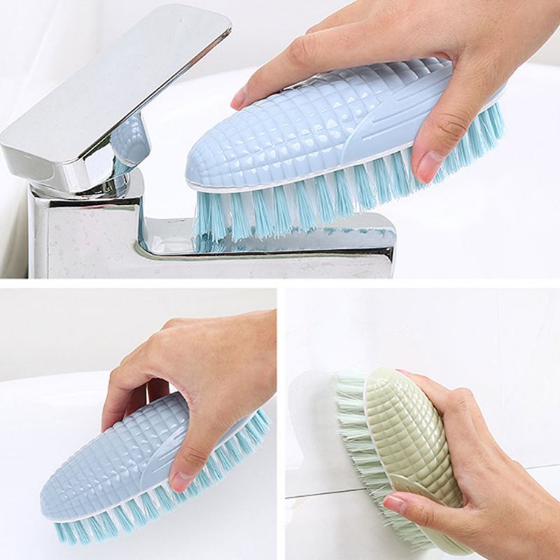 Creative Corn Plastic Brush Βούρτσα Πολλαπλών Χρήσεων Για Το Πλύσιμο Των Ρούχων 3 Συσκευασίες Οικιακή Καθαρισμού Από Μαλακό Μαλλί