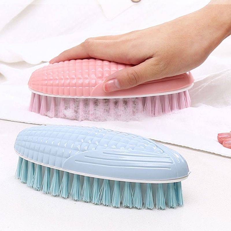 Creative Corn Plastic Brush Βούρτσα Πολλαπλών Χρήσεων Για Το Πλύσιμο Των Ρούχων 3 Συσκευασίες Οικιακή Καθαρισμού Από Μαλακό Μαλλί