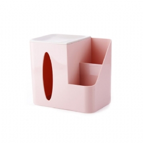 Πολυλειτουργικό Tissue Box Με Multiple Cell & Top Concave Design Αντιολισθητικό Και Μη Λειαντικό Bottom Pad Box