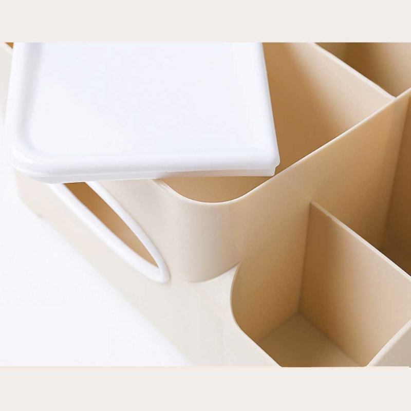 Storage Box Πλαστικό Πολυλειτουργικό Tissue Box Creativity Κουτί Ταξινόμησης Για Τηλεχειριστήριο Sundries Δοχείο