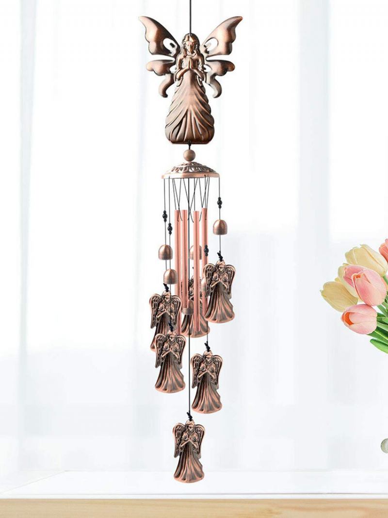 1 Τεμ. Angel Antique Wind Chimes Κρεμαστό Στολίδι Σπίτι Εξωτερικού Κήπου Διακόσμηση Αυλής Με Γάντζο