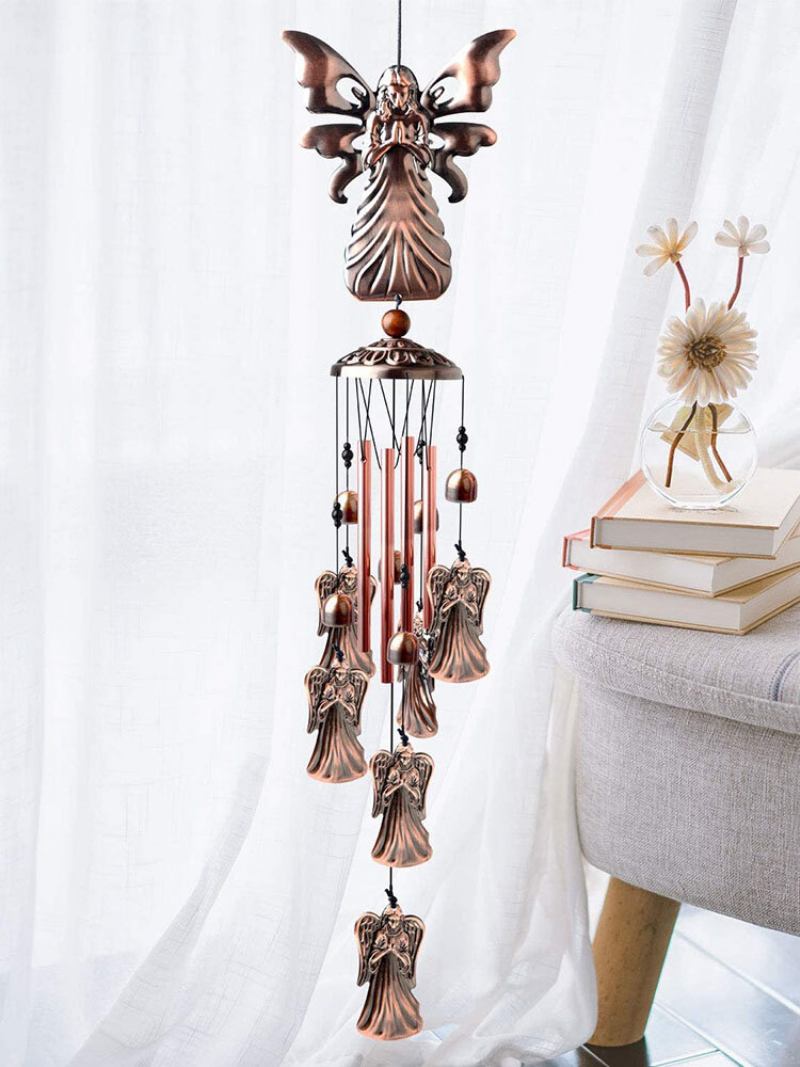 1 Τεμ. Angel Antique Wind Chimes Κρεμαστό Στολίδι Σπίτι Εξωτερικού Κήπου Διακόσμηση Αυλής Με Γάντζο