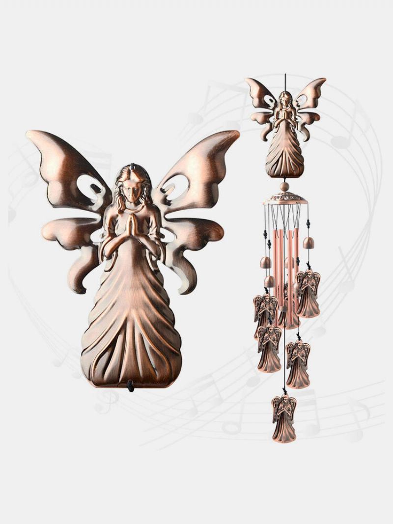 1 Τεμ. Angel Antique Wind Chimes Κρεμαστό Στολίδι Σπίτι Εξωτερικού Κήπου Διακόσμηση Αυλής Με Γάντζο