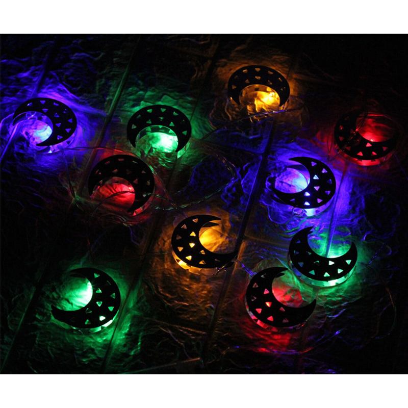 10 Led String Light Φωτιστικό Μενίσκου Διακόσμηση Σπιτιού Για Το Ισλάμ Φως Φεγγαριού Eid Ramadan