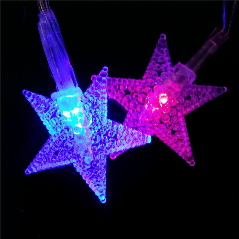 10m 100 Led 220v Fairy String Star Light Φωτιστικό Γάμου Χριστουγεννιάτικο Πάρτι Εξωτερική Διακόσμηση Δωματίου