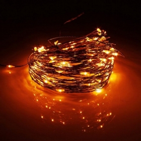 20m 200 Led Solar Powered Copper Wire String Fairy Light Χριστουγεννιάτικη Διακόσμηση Σπιτιού