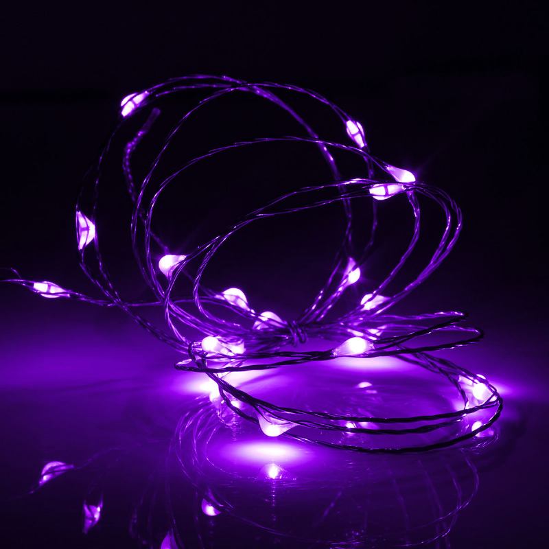 2m 20 Led Χάλκινο Σύρμα Fairy String Light Με Usb Powered Xmas Party Decor Dc5v