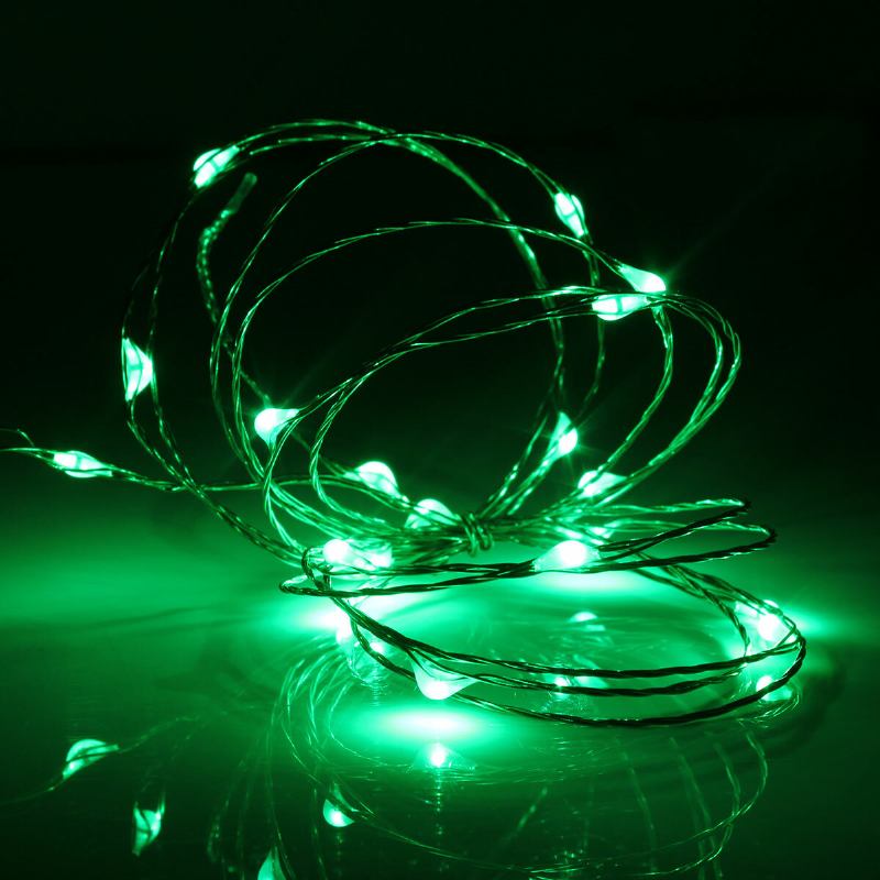 2m 20 Led Χάλκινο Σύρμα Fairy String Light Με Usb Powered Xmas Party Decor Dc5v